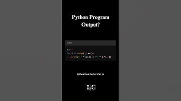 Python Basics Series Part 32: Pyramid Pattern 🔺⭐