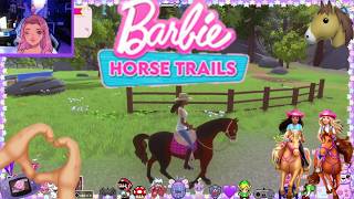 Barbie Horse Trails!!! Pt.2 💜👍🏼🐴🏇🏻