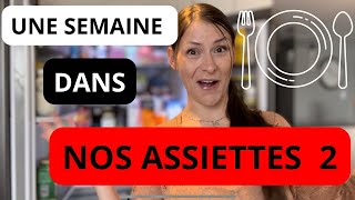 Une semaine dans nos assiettes 2, TRUCS ET ASTUCES, retour d'épicerie, de courses