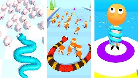 Snake Master 3D - All Levels Gameplay Android,ios game Mobile Game Level Walkthrough Noob Pro Hacker