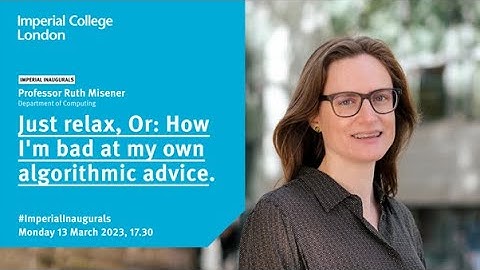 Just relax, Or: How I’m bad at my own algorithmic advice.