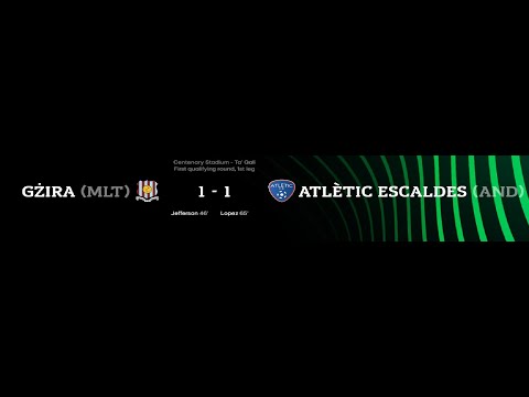 GZIRA UNITED 1-1 ATLETIC ESCALDES