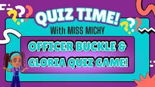 Officer Buckle and Gloria Story Game | Miss Michy’s Career Quest Quiz screenshot 4