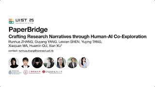 UIST'25 Paper Demo Video - PaperBridge - Human-AI collaboration Tool for Academic Storytelling