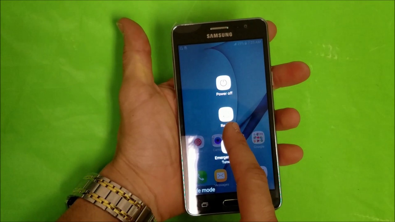 how-to-get-samsung-galaxy-on5-in-out-of-safe-mode-youtube
