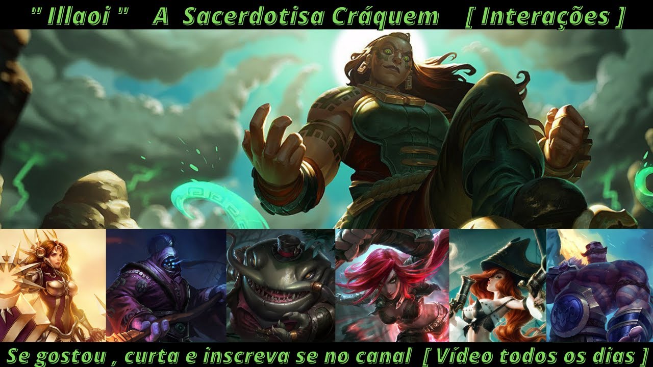 A Sacerdotisa Cráquem, Wiki League of Legends