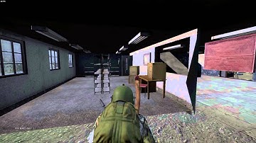 When DayZ is being DayZ. School building(?) login bug.