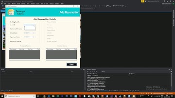 Hotel Reservation System using c#