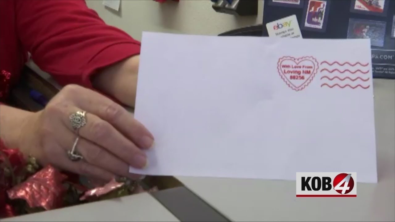 Over 200 valentines sent through Loving, NM post office YouTube