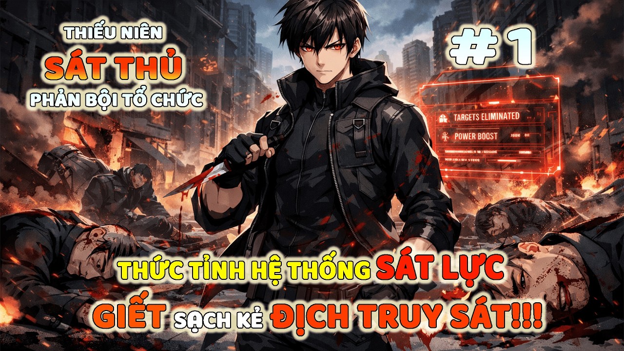 Thiếu Niên SÁT THỦ Phản Bội Tổ Chức – Thức Tỉnh Hệ Thống Sát Lục GIẾT Sach Kẻ ĐỊCH TRUY SÁT!!! P1