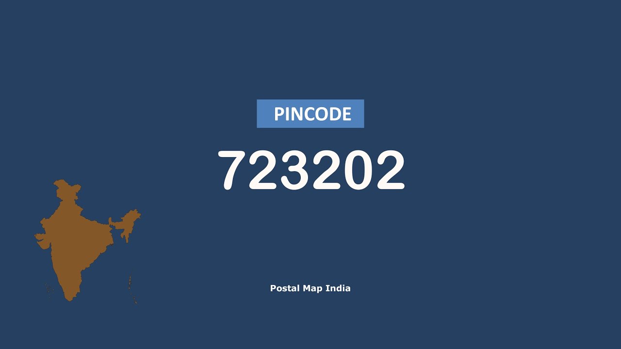 802203 Pin Code Pincode 723202 - Durgi, Mahatomara, Murguma, Mosina & More - YouTube