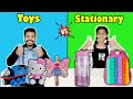 Amazing Toys Vs Stationary Challenge | Fun Challenge | Pari's Lifestyle