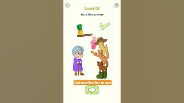 DOP 2 Answer | Gameplay Walkthrough | Level 81 Save the granny  #shorts