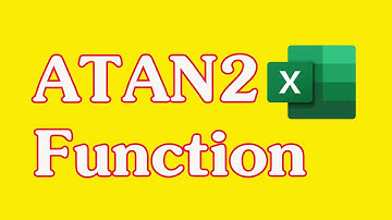 How to Use the ATAN2 Function in Excel