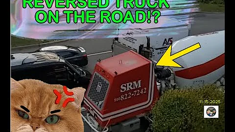 REVERSED TRUCK ON THE ROAD!? LIVE-STREAM USA