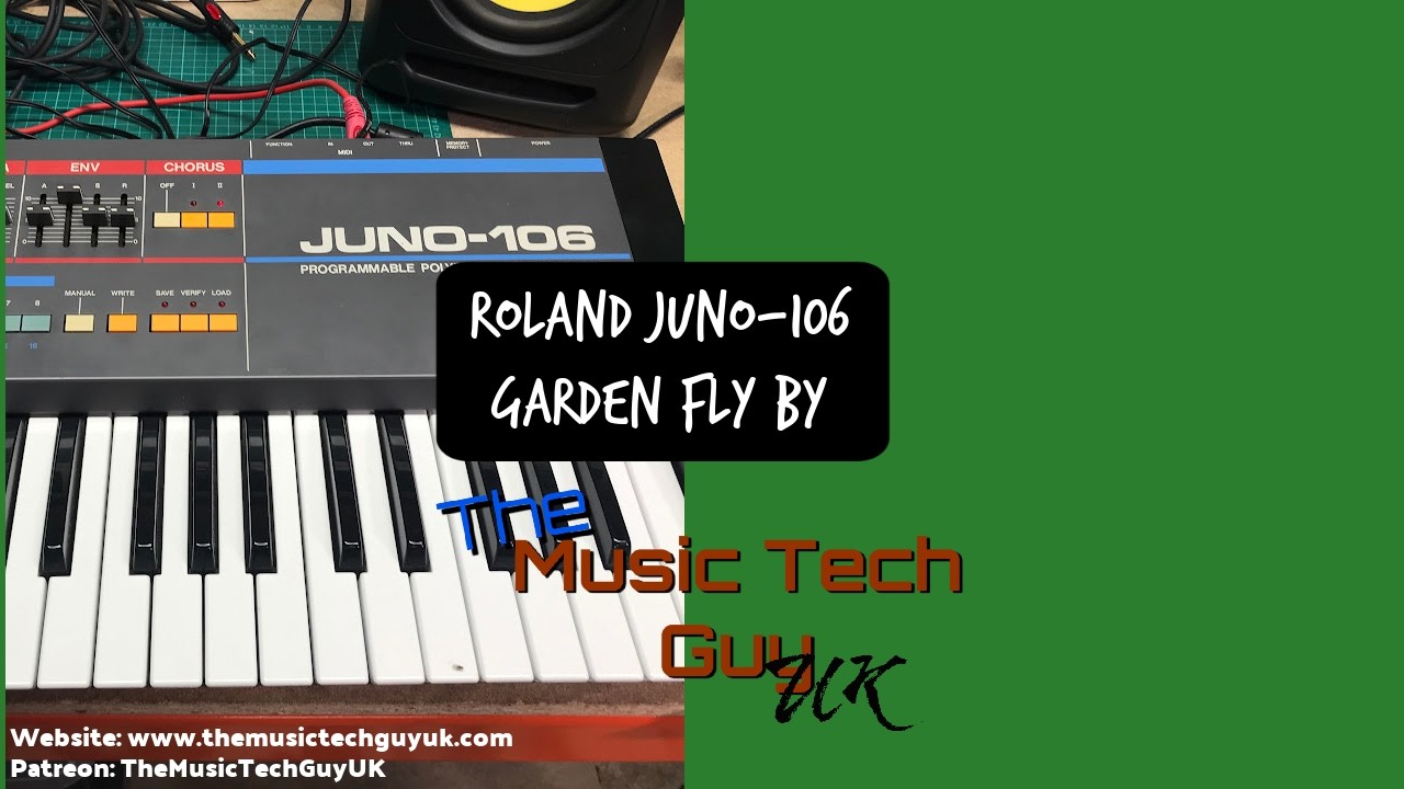 Roland Juno 106 Garden Fly By auf YouTube ansehen Roland Juno 106 Garden Fly By auf YouTube ansehen