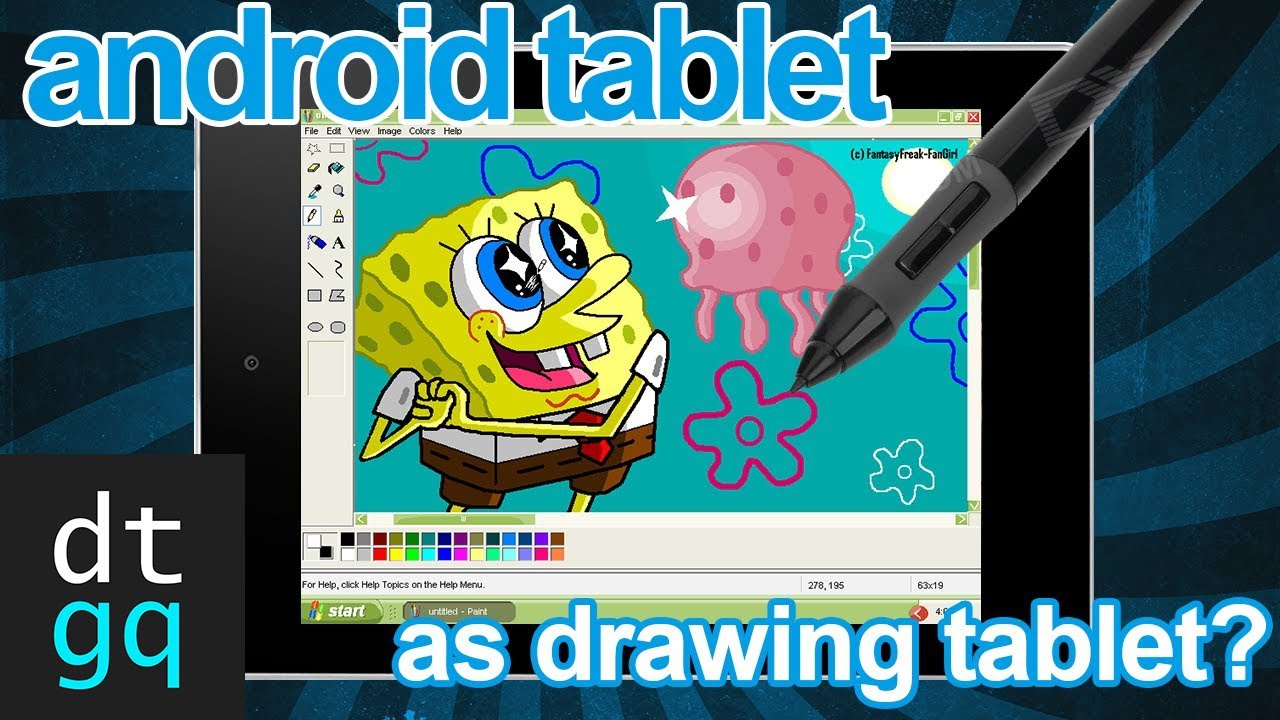 Use Your Android Tablet to Draw on PC! [Tut] - YouTube