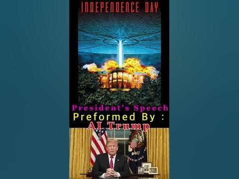 independence day president speech video