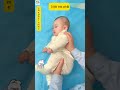 Bé giơ chân cào vợi: Dấu hiệu vàng con chuẩn bị lật lẫy! #embe #latlay #Shorts