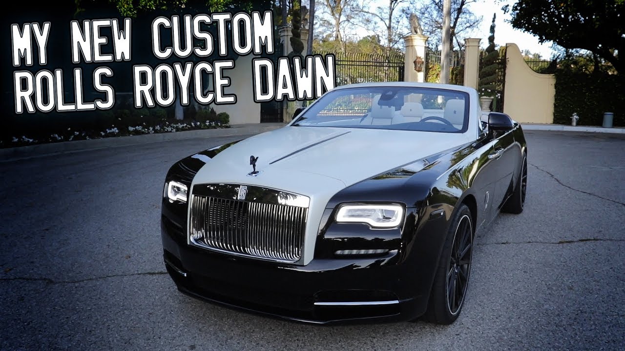 Here in my garage my custom Rolls Royce Dawn