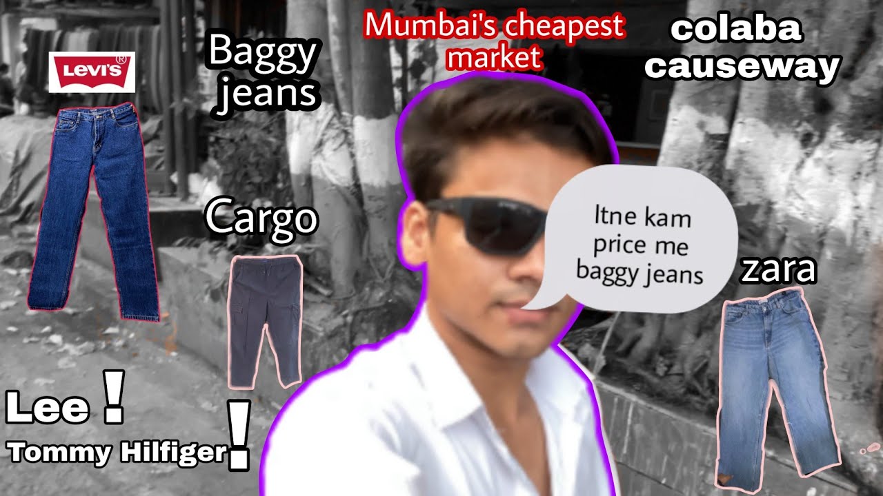 Mumbai's Cheapest Clothes Market: Baggy Jeans at Reasonable Price 