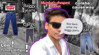 Mumbais Cheapest Clothes Market Baggy Jeans At Reasonable Price