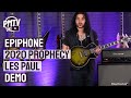 NEW! 2020 Epiphone Prophecy Les Paul - Modern Take On A Les Paul Custom - Demo & Review
