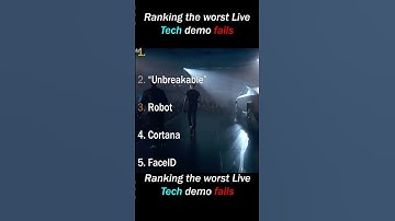 Ranking the Worst live tech Demo FAILS 👎 #viral #shorts #fail #funny #technology #tech