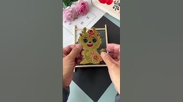 You can make beautiful Lantern Festival lanterns with red envelopes collected during the New Year a