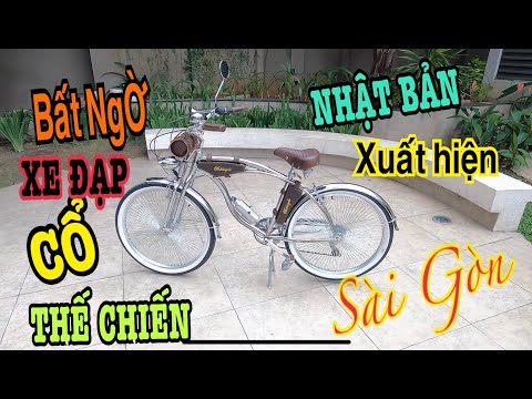 Video BấT nGờ! Xe Đạp Cổ AOKBIKE Thời Thế Chiến Của NHẬT BẢN... - youtube