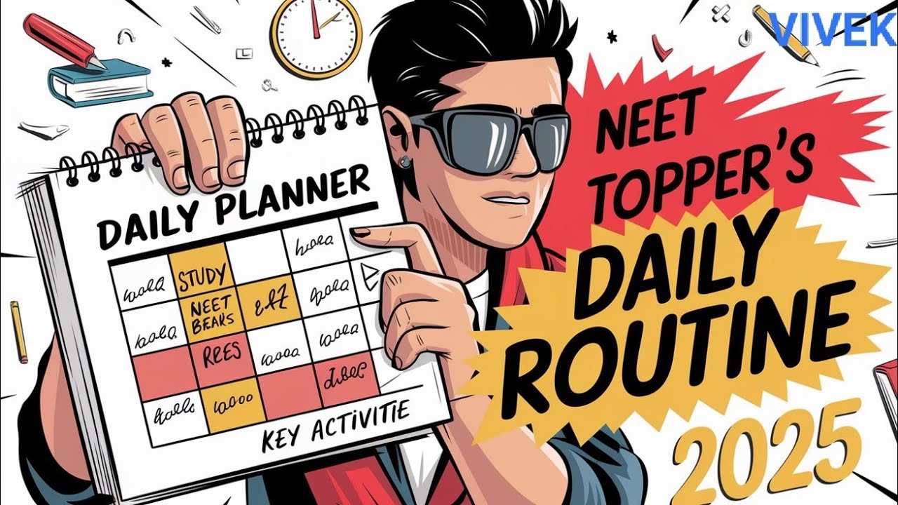 NEET 2024 Topper's Daily Routine: How They Managed Their Time - YouTube