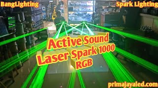 Mini Laser Light Projector, Stage Lighting, Sound Activated, For Party, Full Review And TEARDOWN !!!