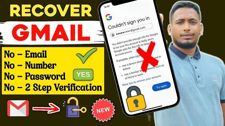 Recover Gmail Account Without Phone Number & Recovery Email Password 2026