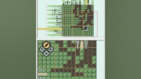 Picross DS - Normal 6-O - Grasshopper