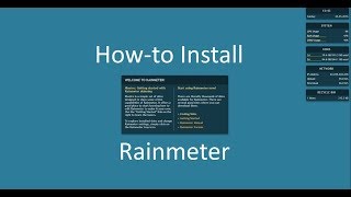 How to install Rainmeter (Desktop Cutomization Tool) on Windows 7