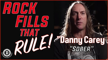 DANNY CAREY "Sober" Drum Lesson-Rock Fills That RULE!//Drum Discipline Academy