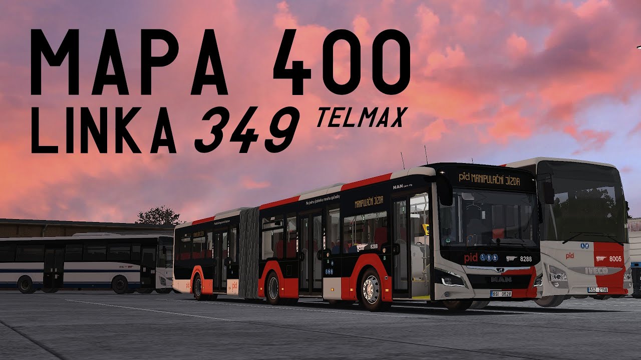 OMSI 2 | Mapa 400 | Linka 349 | MAN, TELMAX