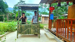 Entrepreneurial journey : Completed 80% of mobile bamboo vehicles  build a new life