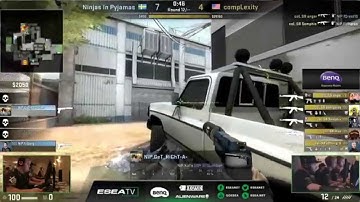 compLexity vs NiP on de_cache @ ESEA Season 16 LAN Quarter Finals (CS:GO coL vs NiP) Game 2