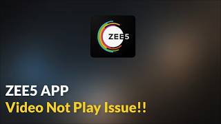 Zee 5 App Video Not Play Issue - Android - 2026 screenshot 5