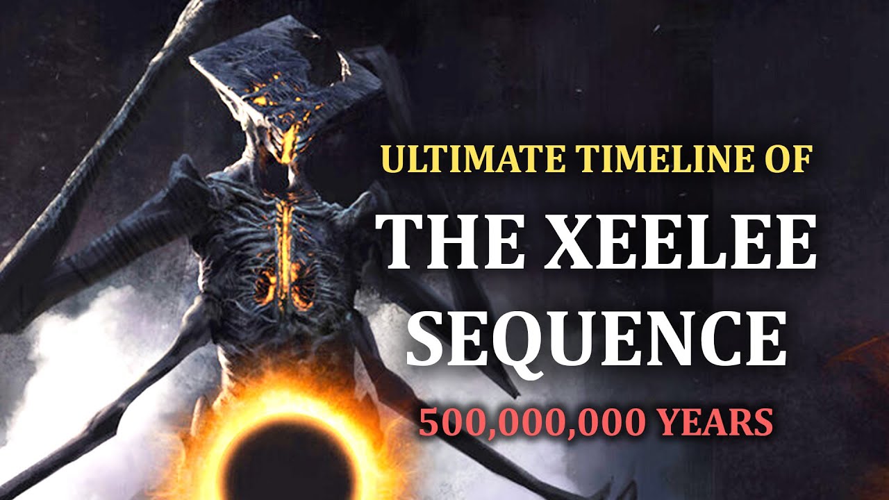 Ultimate Timeline of The Xeelee Sequence (500,000,000 Years)