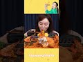 [Mukbang Shorts] 통치킨 🦑 오징어 해물짬뽕 Fried Chicken &amp; Spicy Seafood Stir-Fried Jjanppong ASMR Ssoyoung