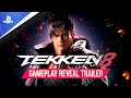 Tekken 8  trailer de gameplay de jin kazama  ps5