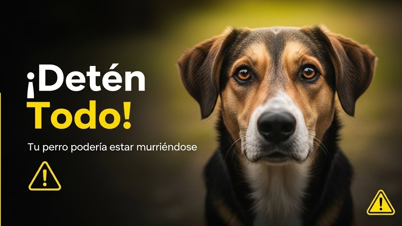 🚨🚨Detén todo: si tu perro hace esto, podría estar muriéndose.