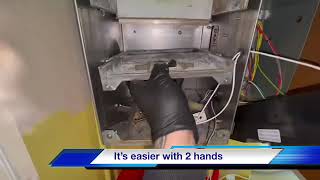 Baxi solo part 2 fitting the sump