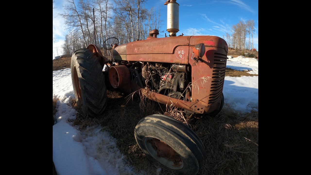 1952 McCormick WD-9  First Start in 5-6 Years
