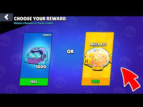 WOOW!!!🔥 NEW RECORD LEGENDARY MEGA PIG GIFTS😱🎁 😲BRAWL STARS UPDATE!!