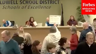 All Hell Breaks Loose At School Board Meeting When GOP Lawmaker Slams Trans-Inclusive Bathroom Rules