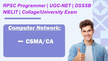 CSMA CA in Computer Network | Computer Network Tutorial