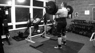 185kg Axle Clean and Jerk Fail